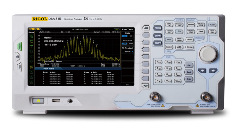 DSA815 频谱分析仪
