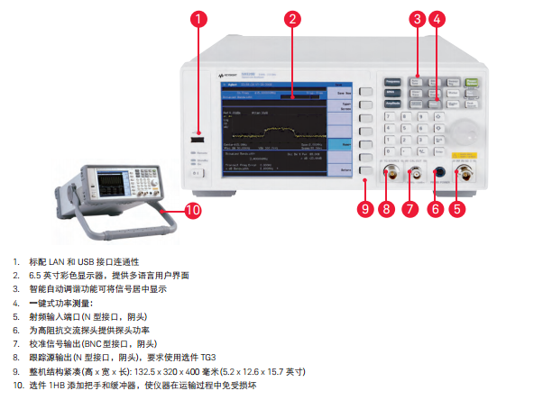  N9320B 射频频谱分析仪(图4)