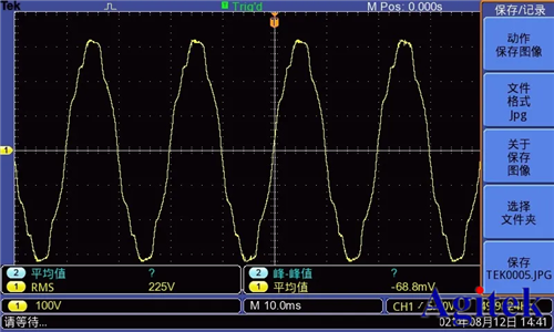 泰克示波器在UPS电源整流电压测试的应用(图4)