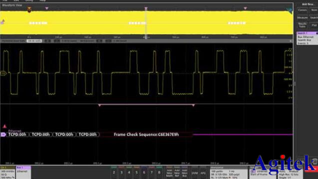 用泰克示波器调试以太网问题(图11)