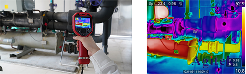 红外热成像仪在暖通管道检测的应用(图2)