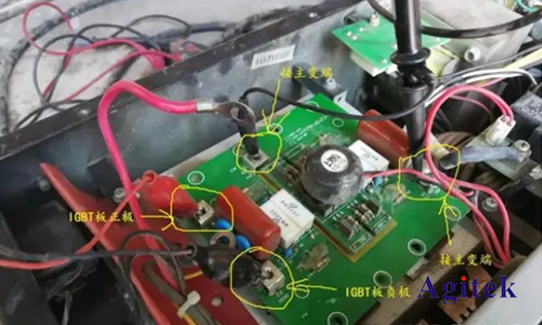 是德EDUX1002A示波器在维修焊机中的应用(图1)