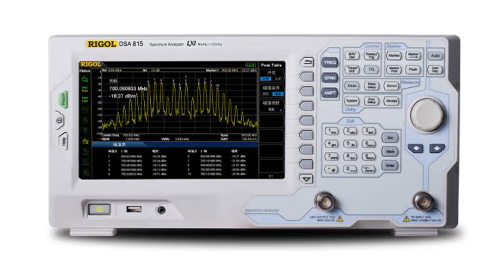 如何使用频谱分析仪测试射频信号的频谱特征？(图1)