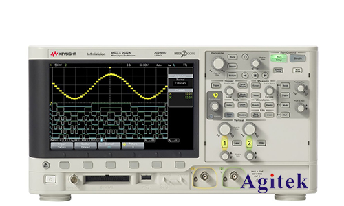 是德DSOX2022A示波器测试纹波方法