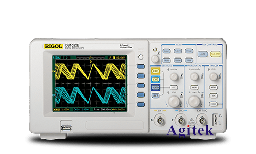 普源DS1102E数字示波器测量频率的方法