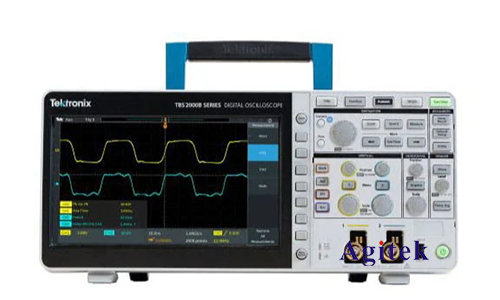 泰克TBS2202B数字存储示波器测交流电
