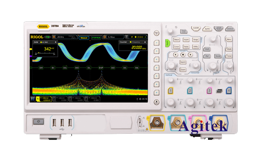 普源示波器MSO7054测交流电(图1)
