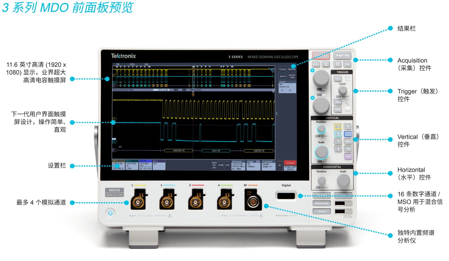 MDO34混合域示波器(图1)