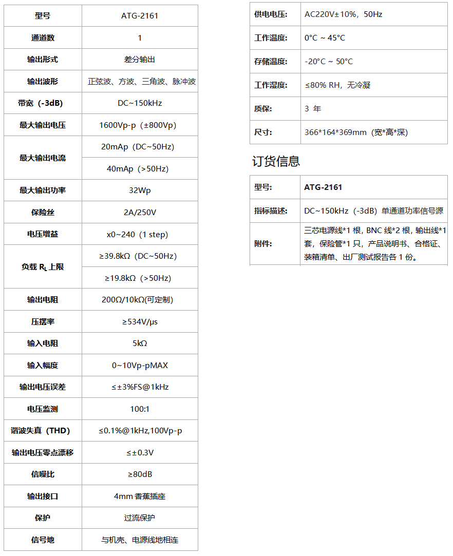 ATG-2161功率信号源(图1)