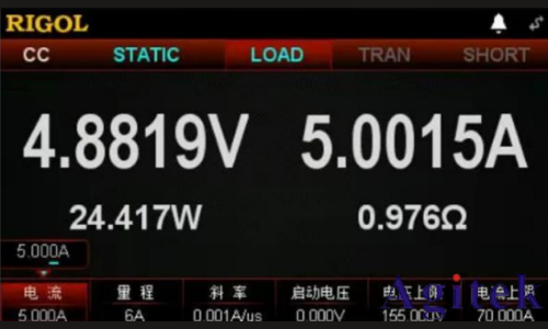 普源DS7054示波器电源质量与效率分析测试(图4)