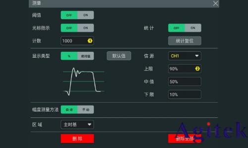 普源示波器DHO1000测量设置(图1)