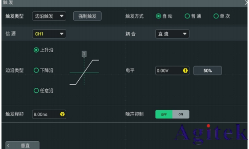 普源示波器DHO800脉宽触发与边沿触发(图1)