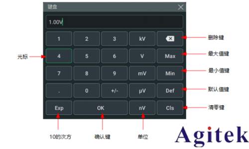 普源示波器DHO1000 参数设置方法(图4)