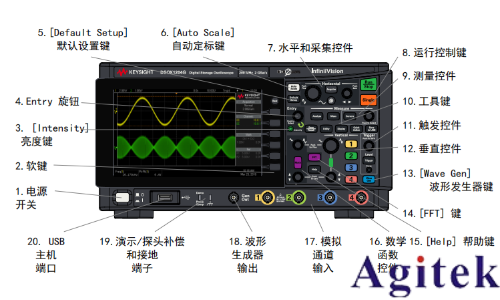 是德DSOX1204A/G示波器使用手册(图1)