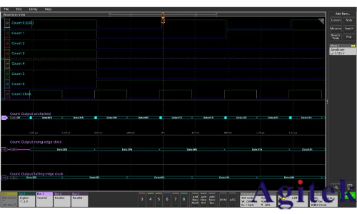 泰克示波器MSO58识别建立和保持时间违规(图7)