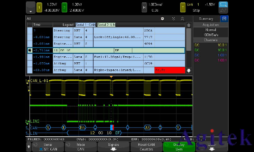 使用是德示波器进行 汽车串行总线测试(图1) 使用是德示波器进行 汽车串行总线测试(图1)