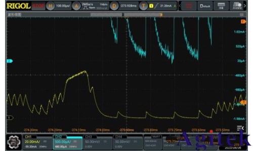 普源示波器DHO1000/4000 在IoT设备电源测量的应用(图5) 普源示波器DHO1000/4000 在IoT设备电源测量的应用(图5)