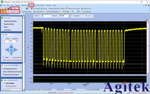 用任意函数发生器 (AFG) 复制真实世界的信号(图5) 用任意函数发生器 (AFG) 复制真实世界的信号(图5)
