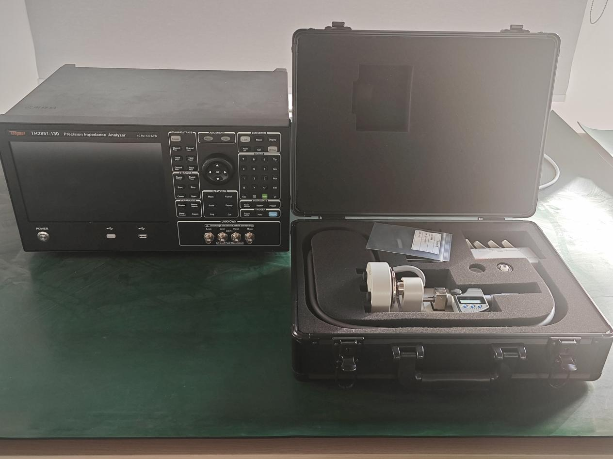 同惠TH2851-130阻抗分析仪介电常数测试方案(丝素蛋白膜、PDMS相关材料)(图2) 同惠TH2851-130阻抗分析仪介电常数测试方案(丝素蛋白膜、PDMS相关材料)(图2)