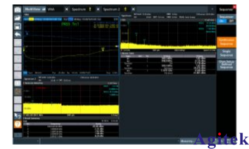 R&S®ZNL矢量网络分析仪结合网络分析和频谱分析进行放大器特性测量(图2) R&S®ZNL矢量网络分析仪结合网络分析和频谱分析进行放大器特性测量(图2)
