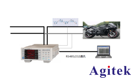 青智的8720电参数测试仪摩托车点火性能测试(图2)