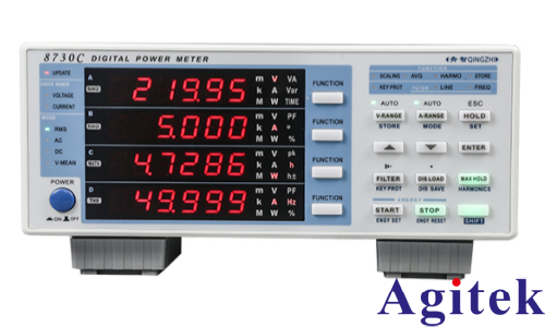青智8730C高精度功率计电源适配器待机功耗测试方法(图2)