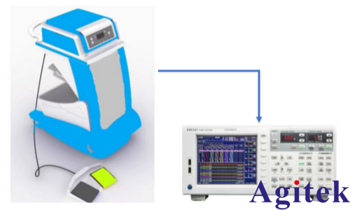 青智8962A1功率分析仪用于超声电刀检测(图1)