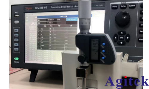 TH2848阻抗分析仪如何测试介电常数?(图11) TH2848阻抗分析仪如何测试介电常数?(图11)