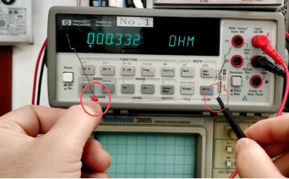 数字万用表测试电阻2线和4线测试法区别(图1) 数字万用表测试电阻2线和4线测试法区别(图1)