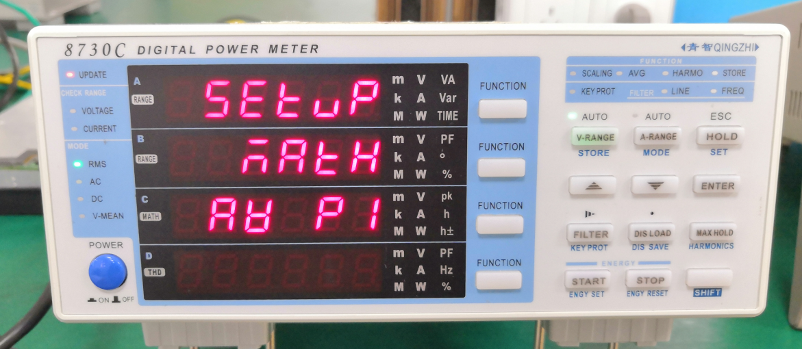 青智功率计8720/8730C:破壁机功率测量(图4)