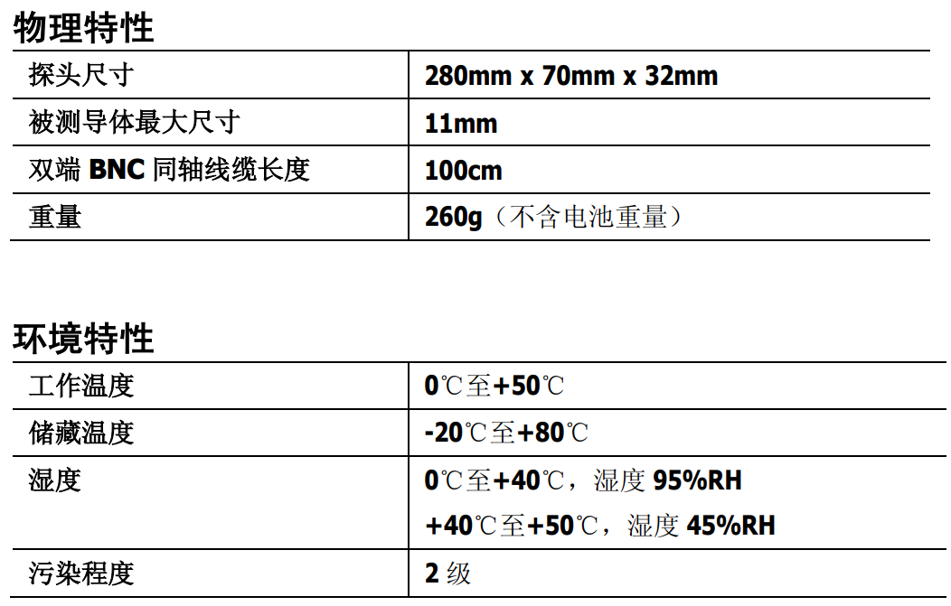 普源RP1001C电流探头(图2)